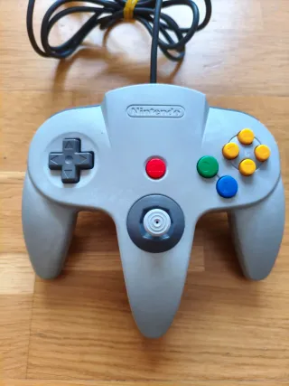 Mando Nintendo 64 Gris Original