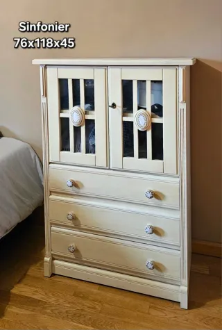 Muebles habitación/estudio juvenil madera clara