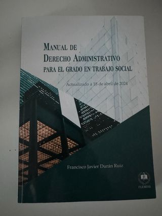 Manual de Derecho Administrativo Para el grado tS