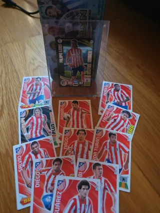 Cromos Panini Atlético de Madrid 2011-2012