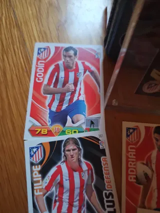 Cromos Panini Atlético de Madrid 2011-2012