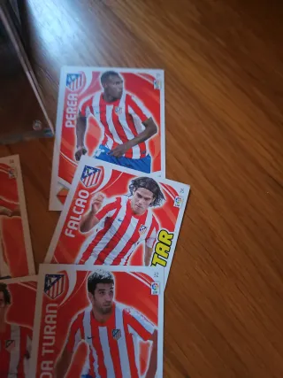 Cromos Panini Atlético de Madrid 2011-2012