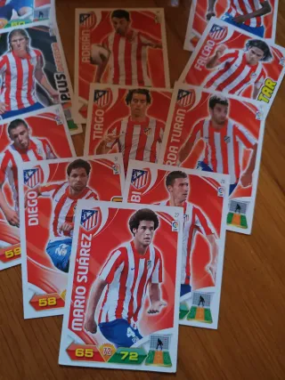 Cromos Panini Atlético de Madrid 2011-2012
