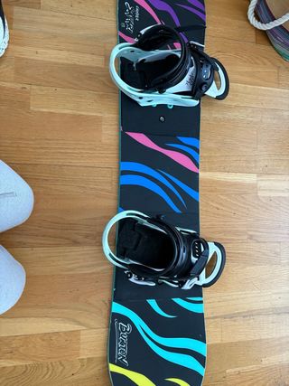 Tabla Snow Burton Safari + Fijaciones Burton