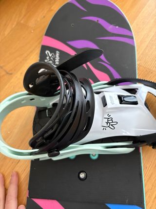 Tabla Snow Burton Safari + Fijaciones Burton