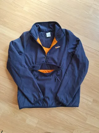 Giacca a vento Nike vintage blu/arancione