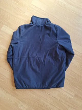 Giacca a vento Nike vintage blu/arancione