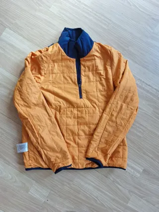 Giacca a vento Nike vintage blu/arancione