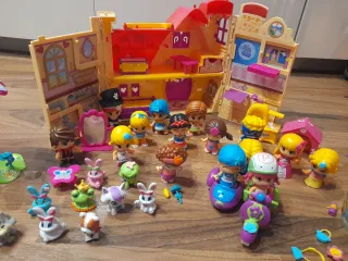 Lote Pin y Pon: Casa, Yate y Columpio