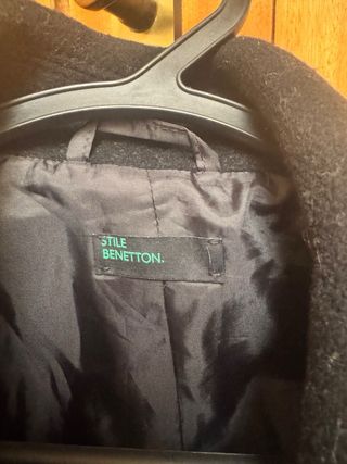 Sobretudo Benetton Tamanho S/M