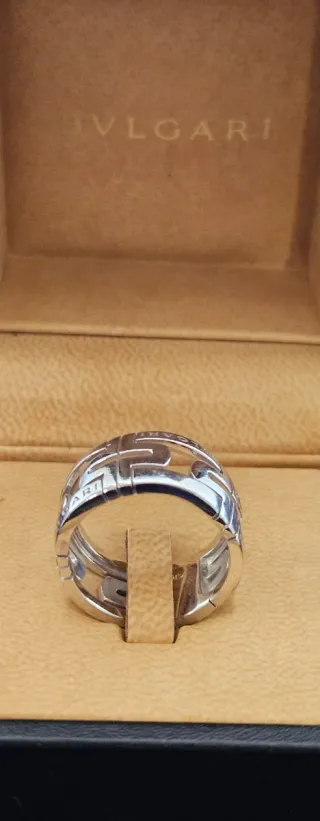 Anillo Bulgari Oro Blanco 18k