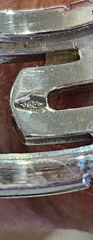 Anillo Bulgari Oro Blanco 18k