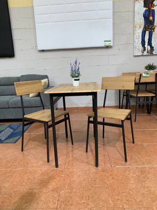 Comedor Industrial Madera y Metal