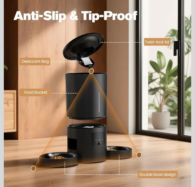 Dispenser automatico per animali domestici