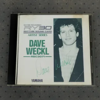 Yamaha RY30 Dave Weckl サウンドカード Tarjeta ROM Dave Weckl Yamaha RY30 de segunda mano por 99 EUR en