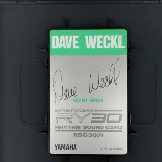 Tarjeta ROM Dave Weckl Yamaha RY30 de segunda mano por 99 EUR en