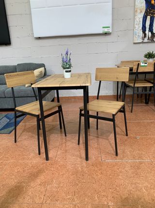 Comedor Industrial Madera y Metal