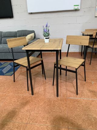 Comedor Industrial Madera y Metal