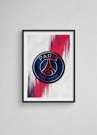 Quadro Logo Calcio A4 con Cornice – Arte Sportiva