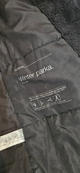 Abrigo Parka Zara Talla L
