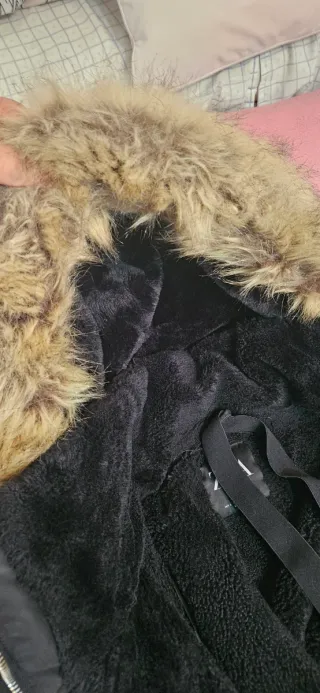 Abrigo Parka Zara Talla L