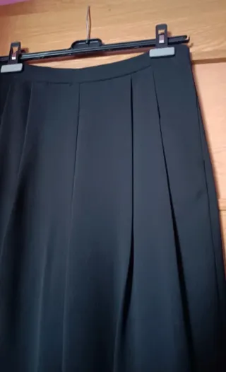 Pantalón fluido Topshop negro