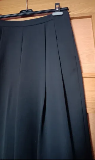 Pantalón fluido Topshop negro