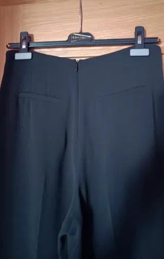 Pantalón fluido Topshop negro