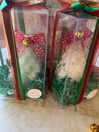 Candele Albero Natale Decorate