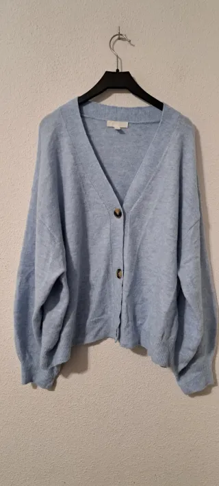 Cárdigan H&M Azul celeste