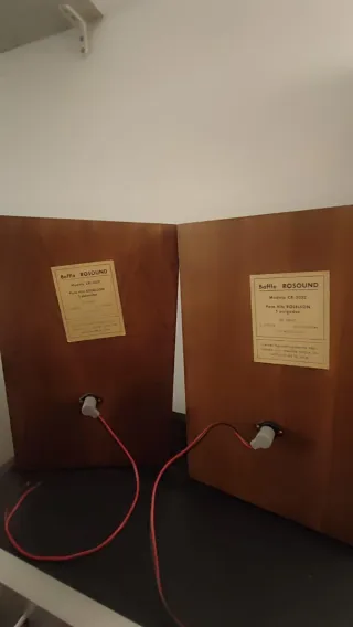 Altavoces Baffle ROSOUND