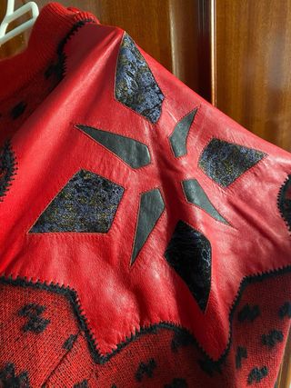 Jersey Vintage Torras SA Cuero Talla M