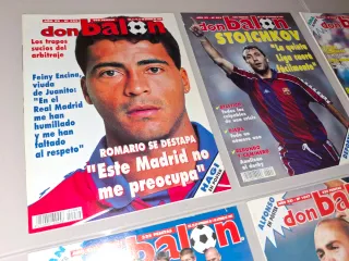 6 REVISTAS DON BALON FC BARCELONA MESSI MARADONA