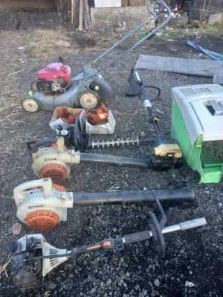 Máquinas de jardín para reparar