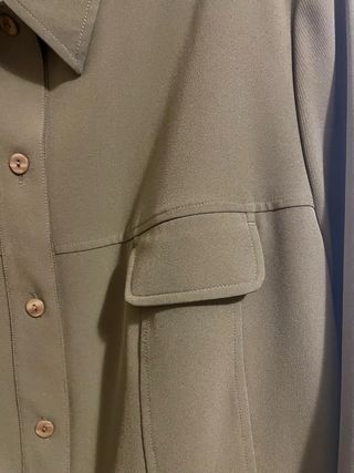 Chaqueta verde militar nueva
