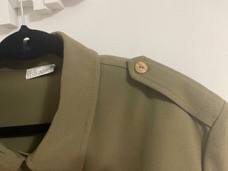 Chaqueta verde militar nueva