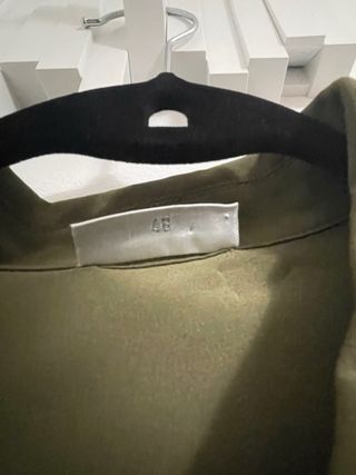 Chaqueta verde militar nueva