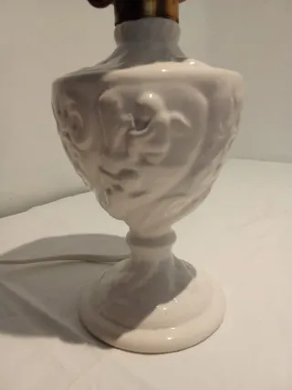 Lámpara cerámica portuguesa artesanal