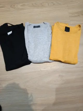 Lote 3 jerseys finos Talla M