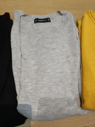 Lote 3 jerseys finos Talla M