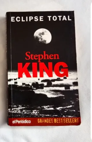 Libro de Stephen king "Eclipse total"