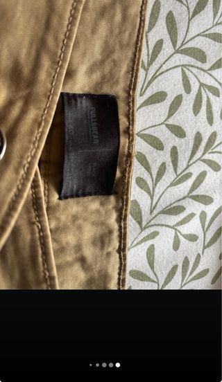 Pantalones cargo Pull and Bear marrones