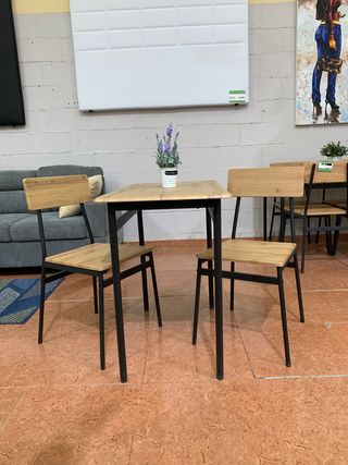 Comedor Industrial Madera y Metal