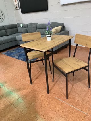 Comedor Industrial Madera y Metal