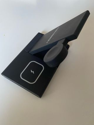 Cargador Inalámbrico Rápido Negro