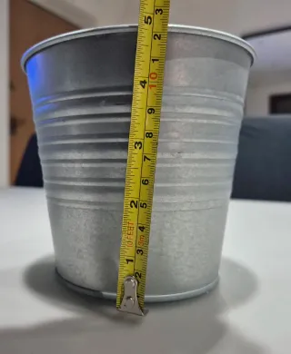 11 Vasetti in metallo