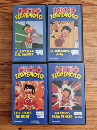 Colección VHS Chicho Terremoto (10 Volúmenes)