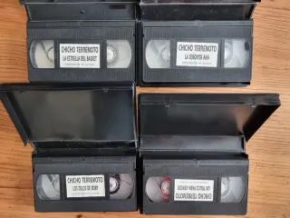 Colección VHS Chicho Terremoto (10 Volúmenes)