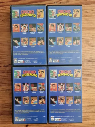Colección VHS Chicho Terremoto (10 Volúmenes)