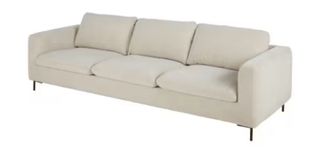 Sofá 3/4 plazas Maisons du monde Beige